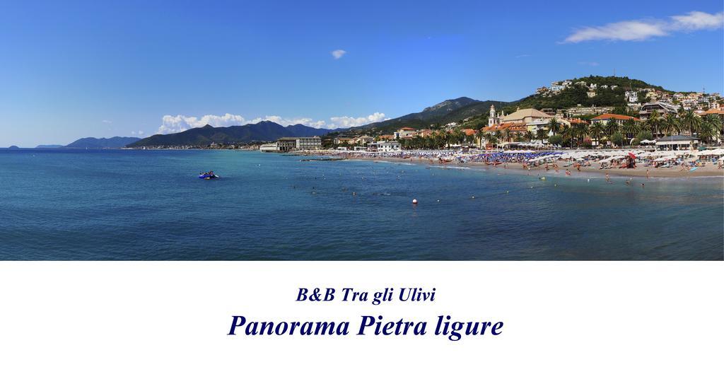 Tra Gli Ulivi Bed & Breakfast Pietra Ligure Exterior foto